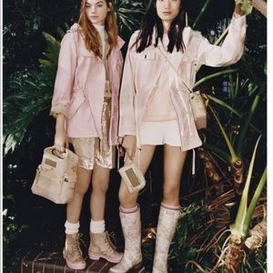 ☔️Hunter Original Tall Flecktarn Cameo Pale Sand☔️